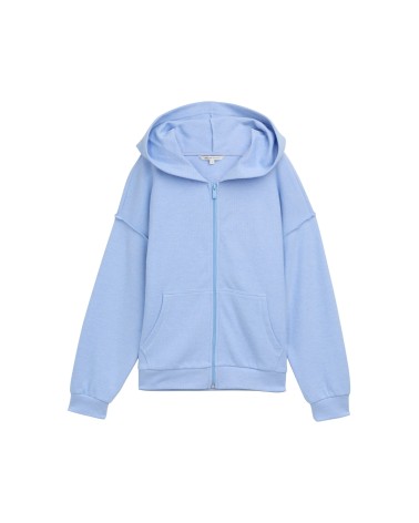 SUDADERA OVERSIZE CON CREMALLERA TOM TAILOR