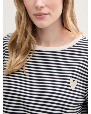 CAMISETA OVERSIZE DE RAYAS TOM TAILOR