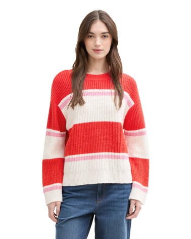 JERSEY RAYAS ANCHAS A CONTRASTE TOM TAILOR