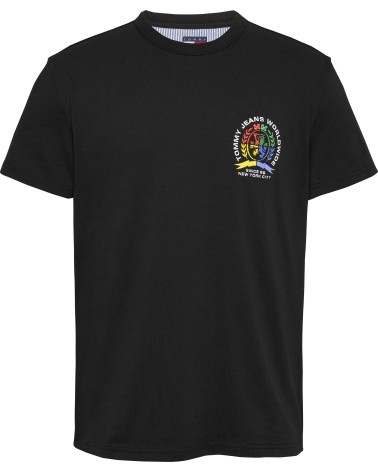 CAMISETA CON LOGO BORDADO TOMMY JEANS