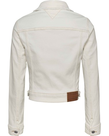 CAZADORA VAQUERA TRUCKER BLANCO ROTO TOMMY JEANS