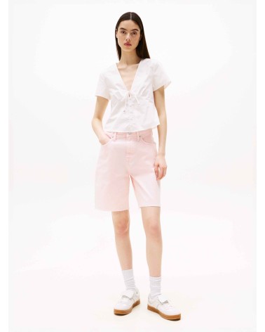 BERMUDAS DENIM ROSA DE TOMMY JEANS
