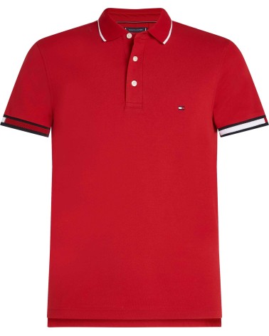 POLO BANDERA EN LAS MANGAS TOMMY HILFIGER