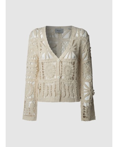 CHAQUETA OLYMPIA DE PUNTO CROQUET PEPE JEANS
