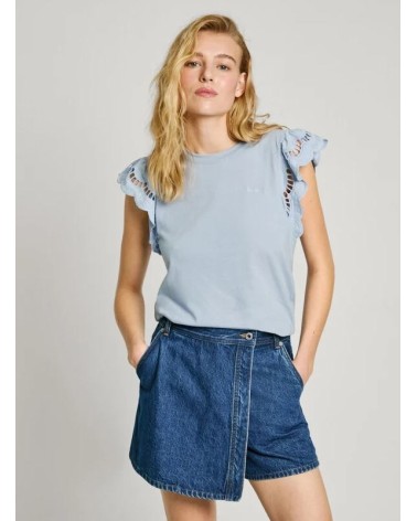 CAMISETA VIC CON MANGAS AVOLANTADAS PEPE JEANS