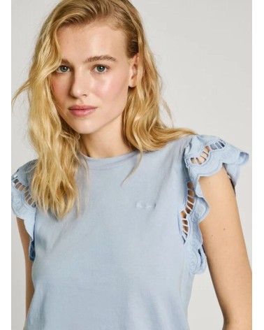 CAMISETA VIC CON MANGAS AVOLANTADAS PEPE JEANS