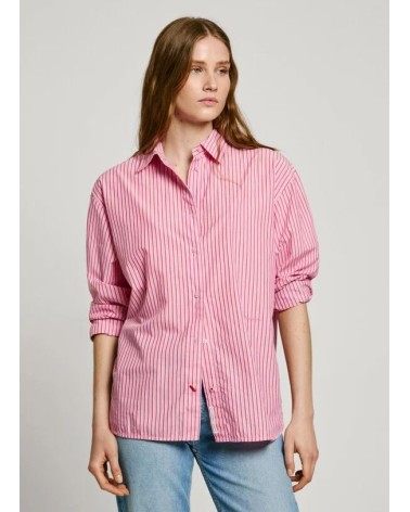 CAMISA CHARISMA DE RAYAS A CONTRASTE PEPE JEANS