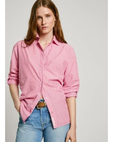 CAMISA CHARISMA DE RAYAS A CONTRASTE PEPE JEANS