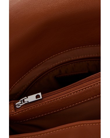 BOLSO HALF HAMPTON CAMEL DESIGUAL