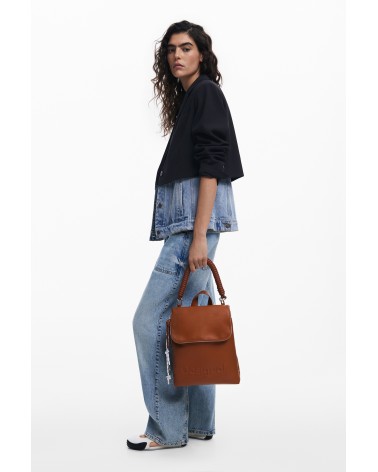 BOLSO HALF HAMPTON CAMEL DESIGUAL