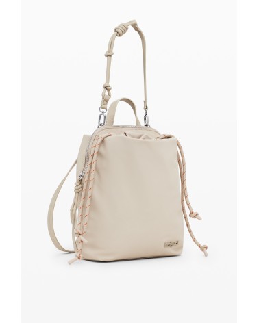 MOCHILA PRIORI SUMY MINI SPORT ECRU DESIGUAL