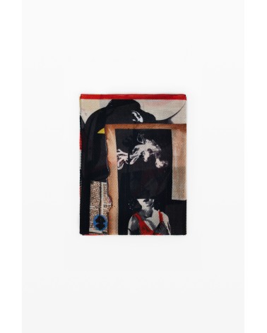 FOULARD NEWSPAPER LACROIX DESIGUAL