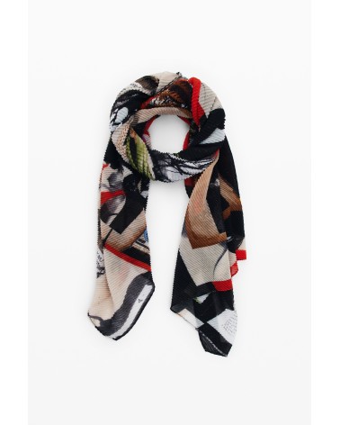 FOULARD NEWSPAPER LACROIX DESIGUAL