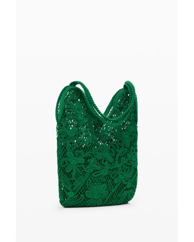 BOLSO MARINETTE DE CROCHET DESIGUAL