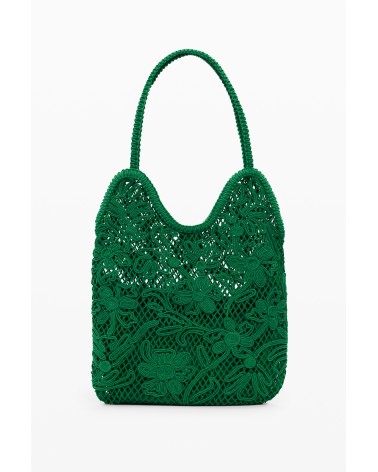 BOLSO MARINETTE DE CROCHET DESIGUAL