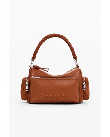 BOLSO HALF HABANA DESIGUAL