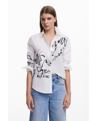 CAMISA HERA LETRAS DESIGUAL