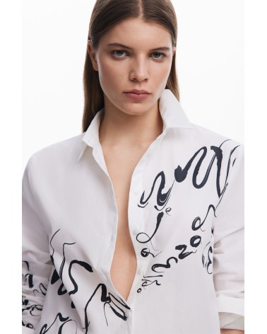 CAMISA HERA LETRAS DESIGUAL