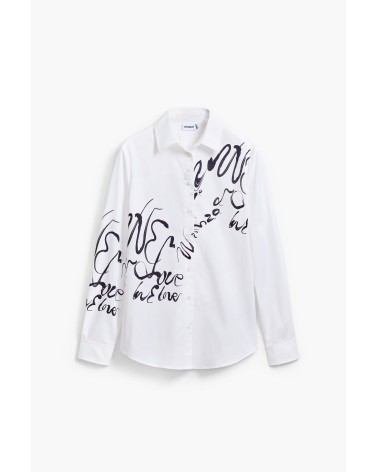CAMISA HERA LETRAS DESIGUAL