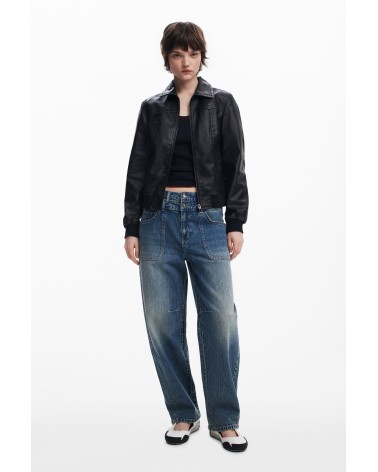 CAZADORA COLORADO BOMBER DESIGUAL