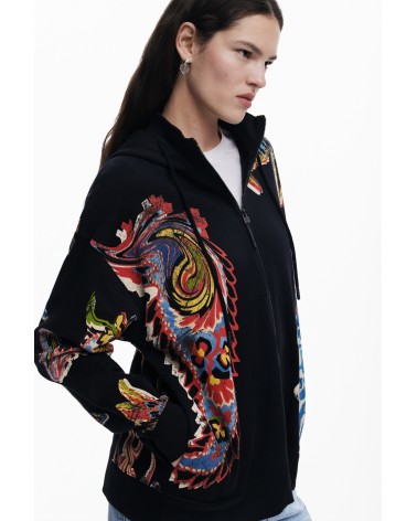 SUDADERA MELTED PAISLEYS LACROIX DESIGUAL