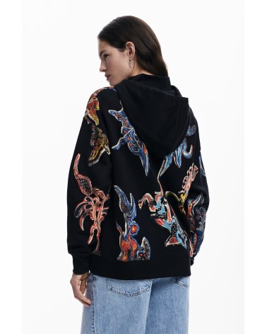 SUDADERA MELTED PAISLEYS LACROIX DESIGUAL
