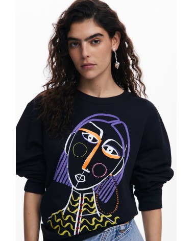 SUDADERA FACE DESIGUAL
