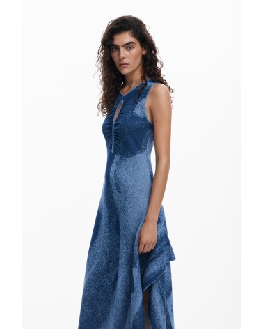 VESTIDO TALLIN DE PUNTO DESIGUAL
