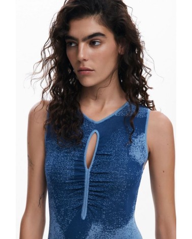 VESTIDO TALLIN DE PUNTO DESIGUAL