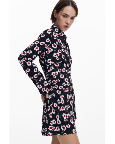 VESTIDO NIMA CAMISERO DESIGUAL