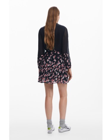 VESTIDO BASILEA GASA DESIGUAL