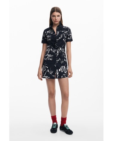 VESTIDO RODAS CAMISERO DESIGUAL
