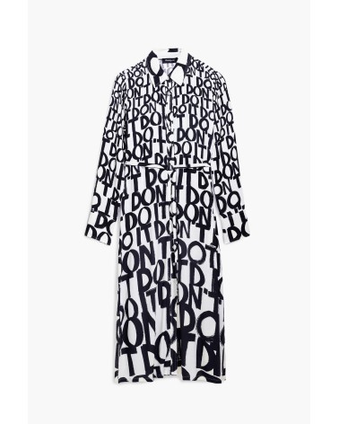 VESTIDO TRIPOLI CAMISERO MIDI DESIGUAL