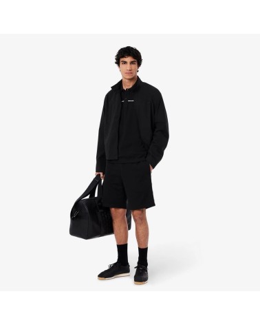 POLO CON RIBETE LOGO LACOSTE