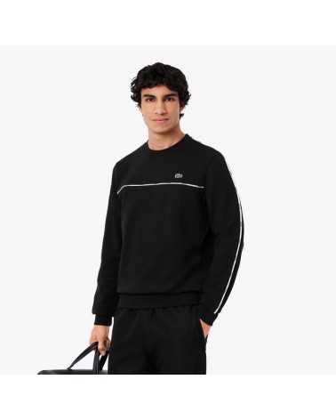 SUDADERA CON RIBETE LOGO LACOSTE