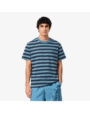 CAMISETA DE RAYAS DIFUMINADAS LACOSTE