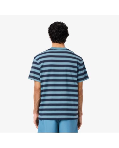 CAMISETA DE RAYAS DIFUMINADAS LACOSTE