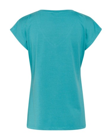 CAMISETA KALISE BÁSICA CUELLO PICO KAFFE