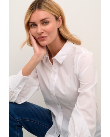 CAMISA KANICOLE BÁSICA ENTALLADA KAFFE
