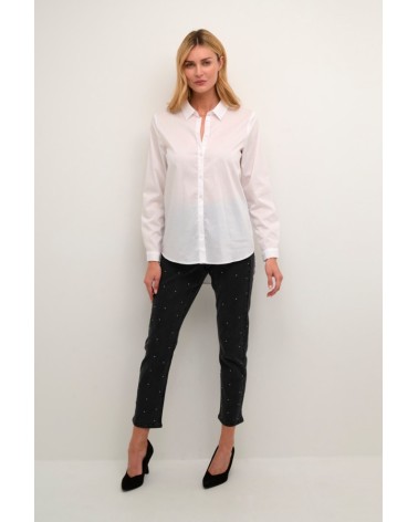 CAMISA KANICOLE BÁSICA ENTALLADA KAFFE