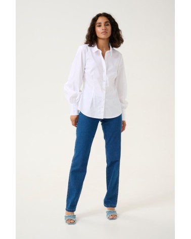 CAMISA KANICOLE BÁSICA ENTALLADA KAFFE