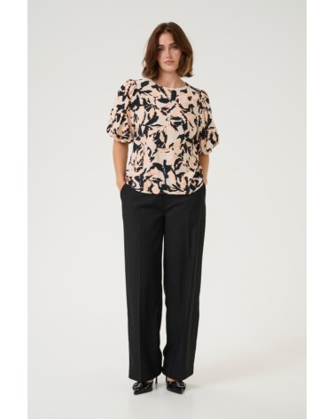 BLUSA KAPACO MANGA ABOLLONADA KAFFE