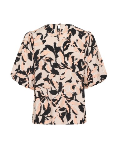 BLUSA KAPACO MANGA ABOLLONADA KAFFE
