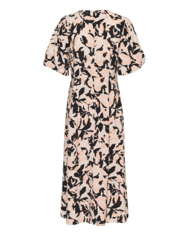 VESTIDO KAPACO MIDI Y ESTAMPADO KAFFE