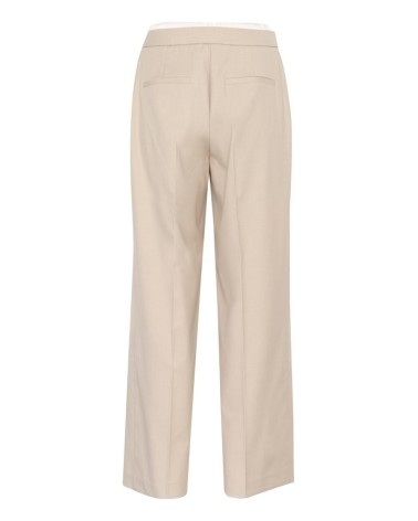 PANTALÓN KAVINDY CON GOMA Y DOBLE CINTURA KAFFE