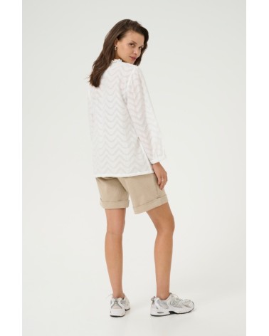 BLUSA KAVICTORIA CUELLO PICO KAFFE