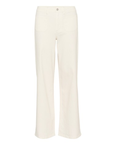 PANTALÓN KAKARLA VAQUERO ANCHO KAFFE