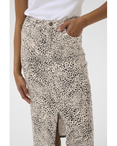 FALDA KALISA VAQUERA ESTAMPADA KAFFE