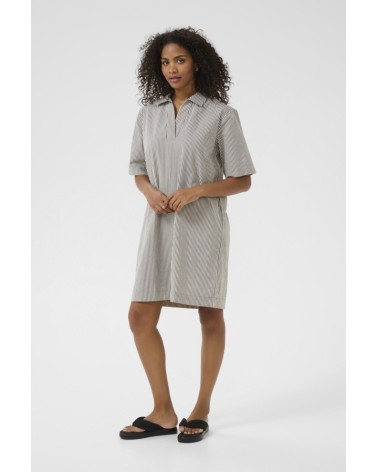 VESTIDO KANAYA CAMISERO DE ALGODÓN KAFFE