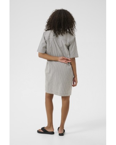 VESTIDO KANAYA CAMISERO DE ALGODÓN KAFFE